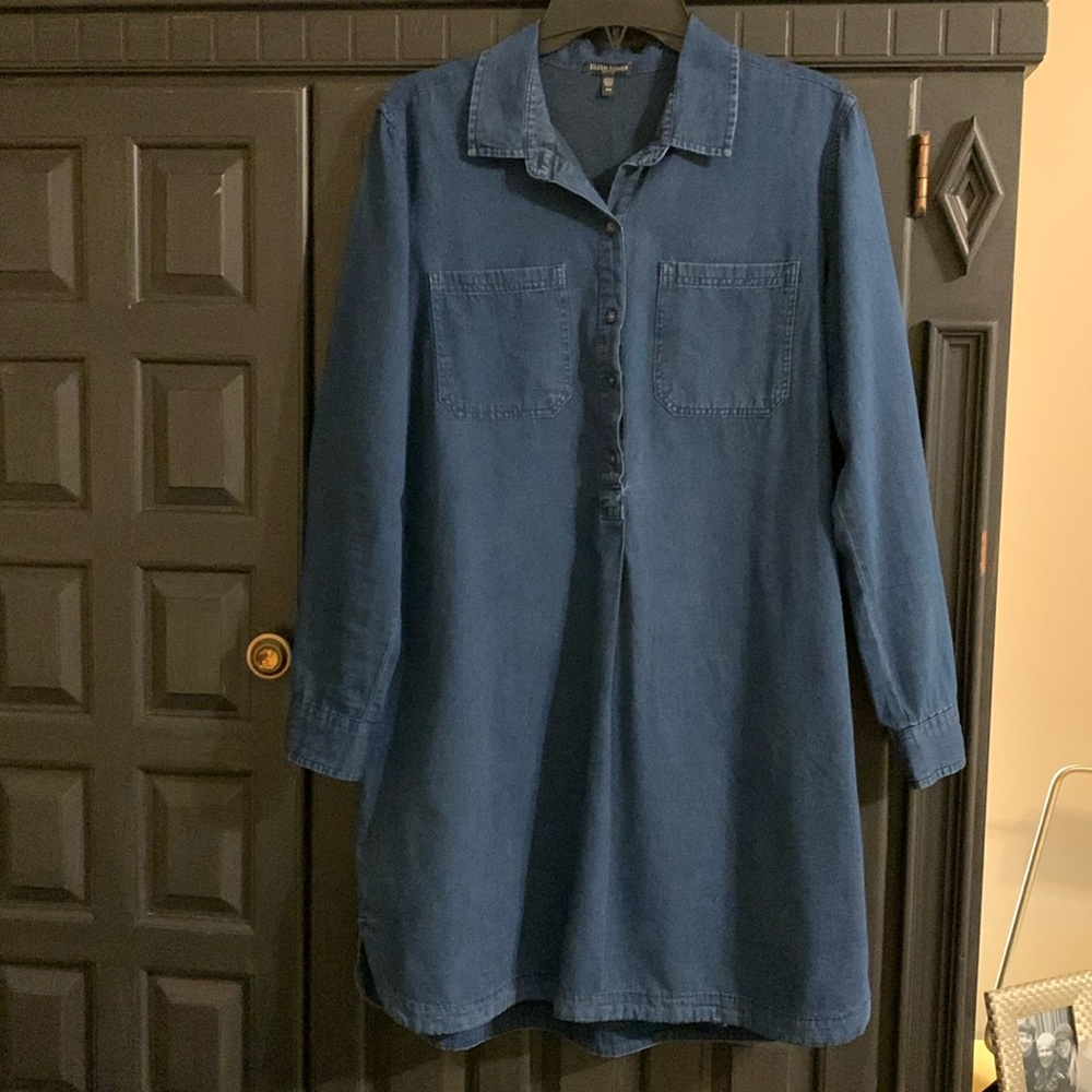 Eileen Fisher denim dress